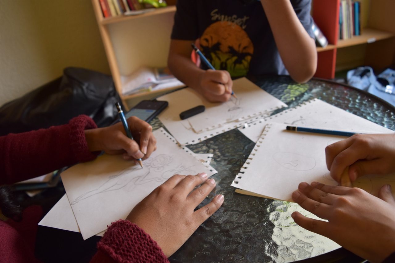 Taller de dibujo para adultos y jóvenes