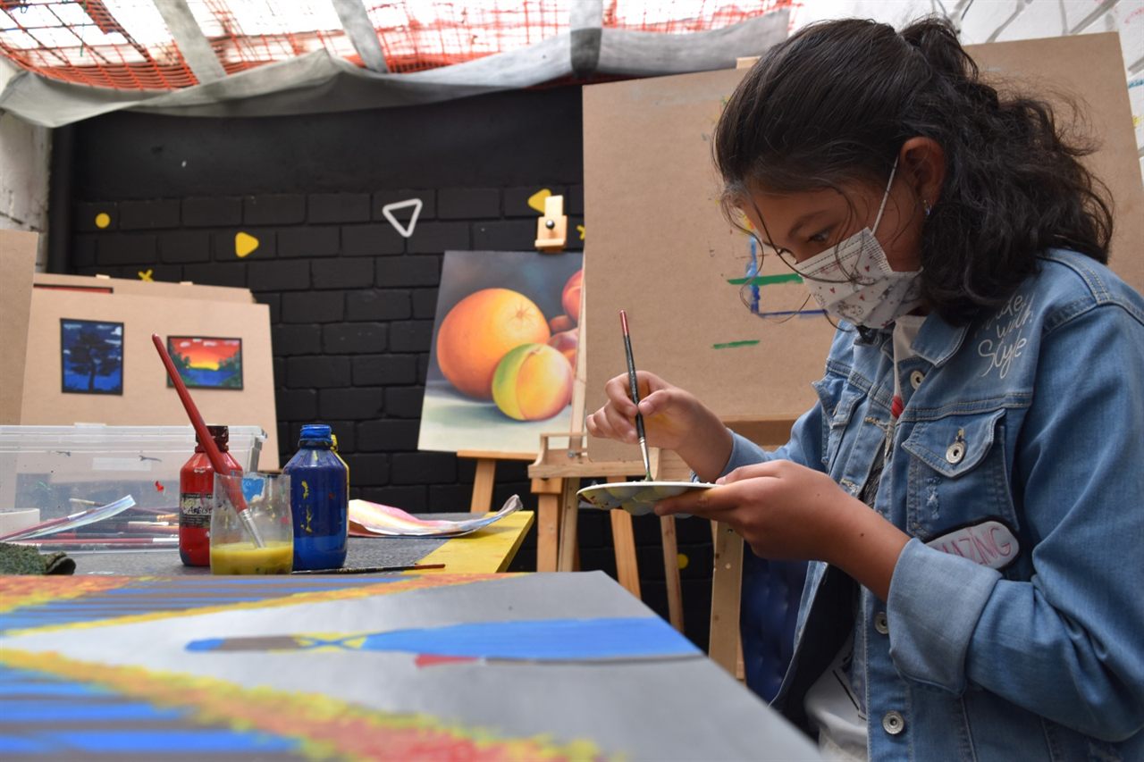 Taller de pintura para adultos y jóvenes