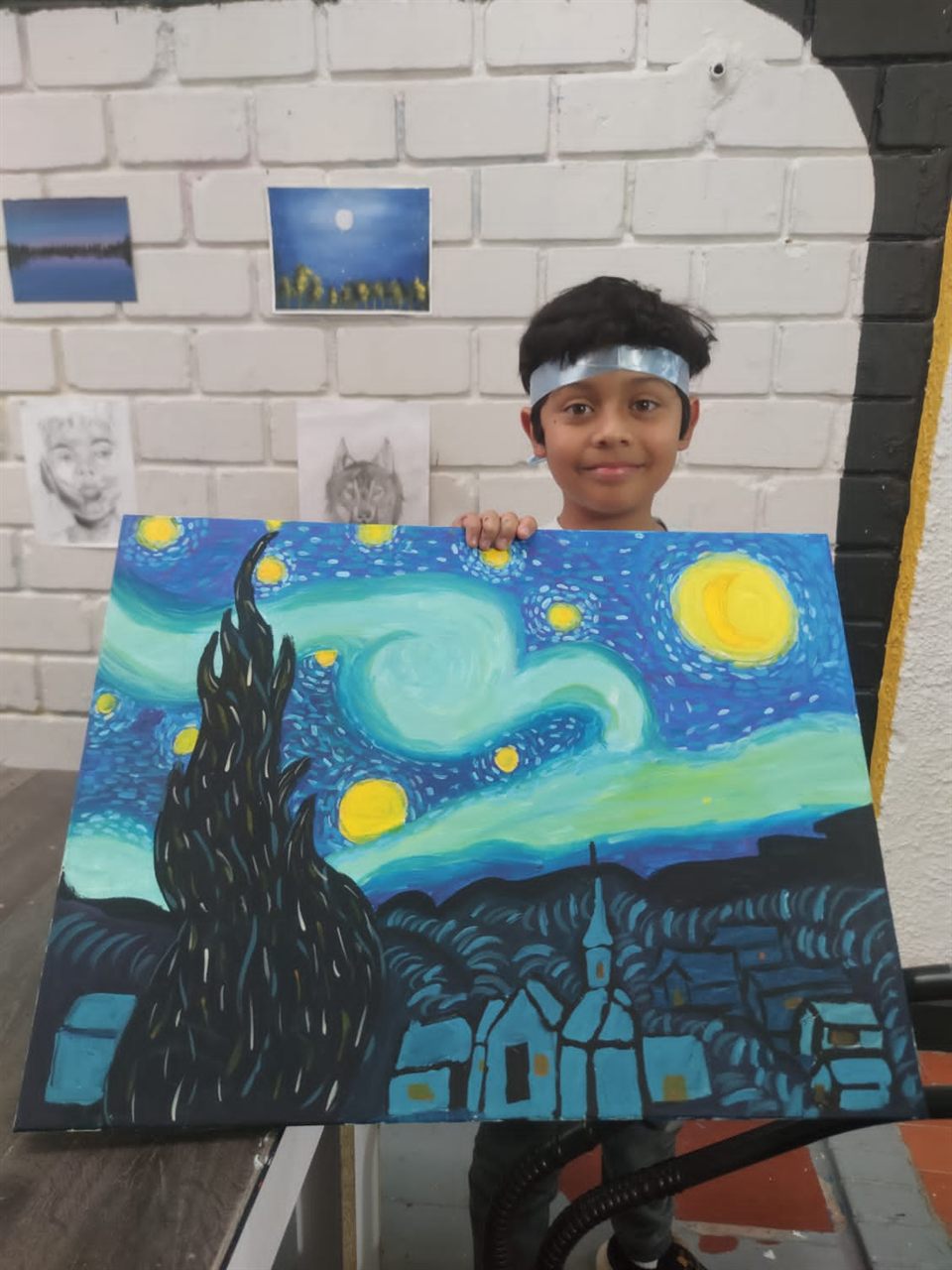 Taller de pintura para niños y jóvenes